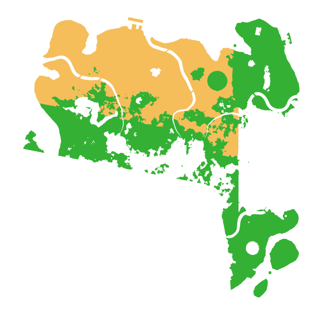 Biome Rust Map: Procedural Map, Size: 4250, Seed: 1618492