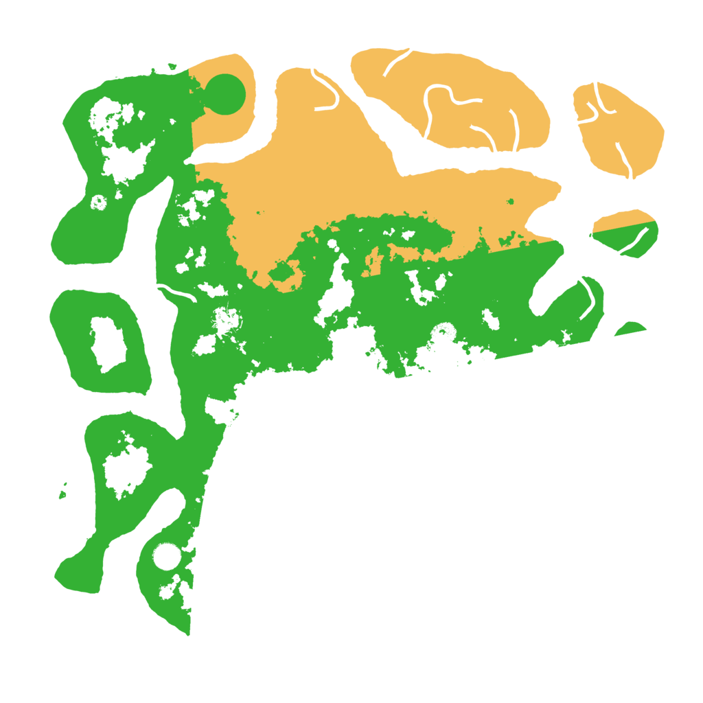 Biome Rust Map: Procedural Map, Size: 4500, Seed: 671261