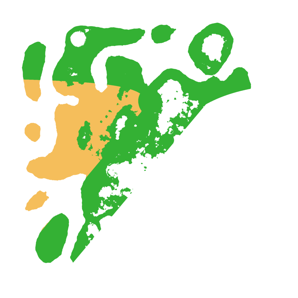 Biome Rust Map: Barren, Size: 3500, Seed: 4071798