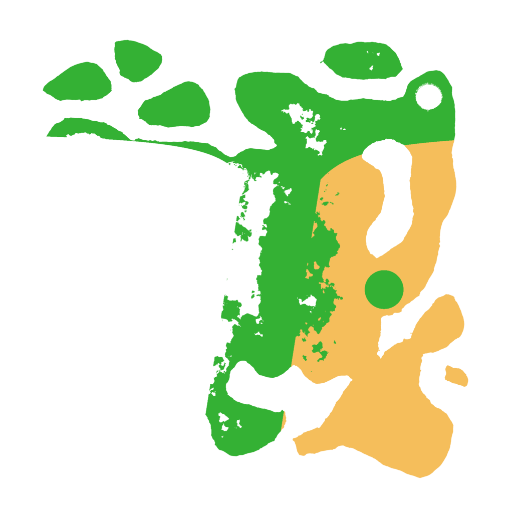 Biome Rust Map: Barren, Size: 3500, Seed: 6132019