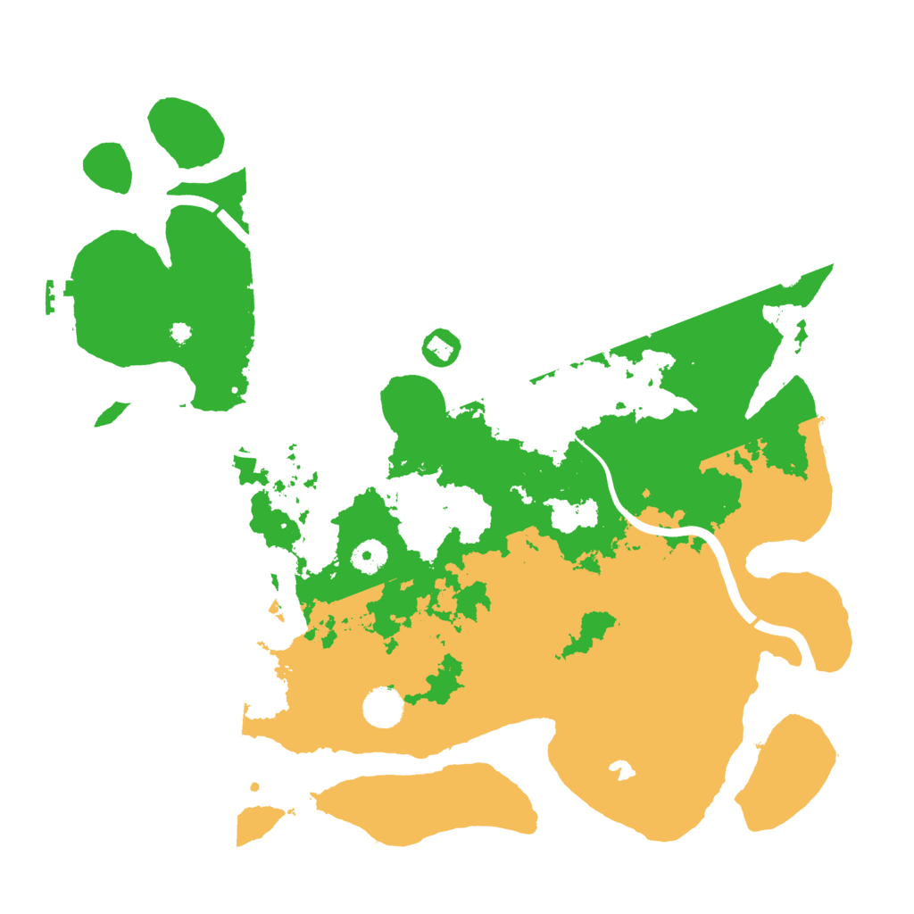 Biome Rust Map: Procedural Map, Size: 4000, Seed: 11311