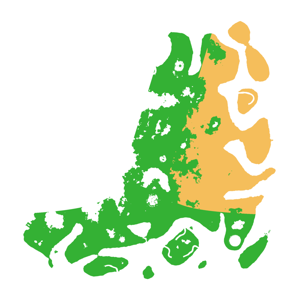 Biome Rust Map: Procedural Map, Size: 4500, Seed: 2811894