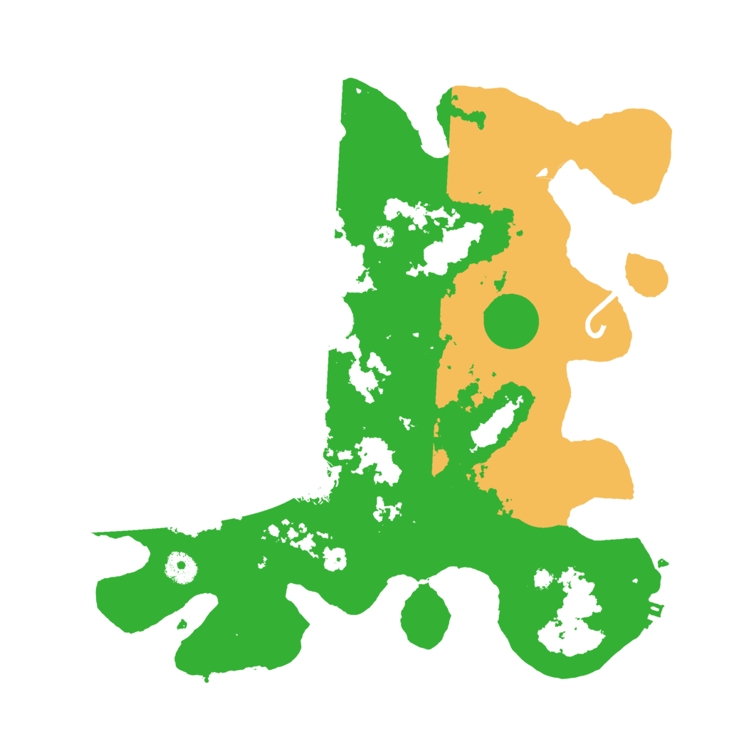Biome Rust Map: Procedural Map, Size: 3500, Seed: 6308872