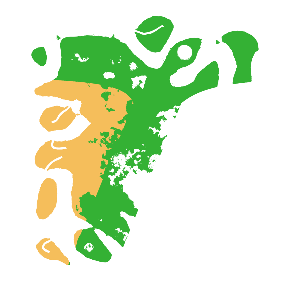 Biome Rust Map: Procedural Map, Size: 3500, Seed: 5914228