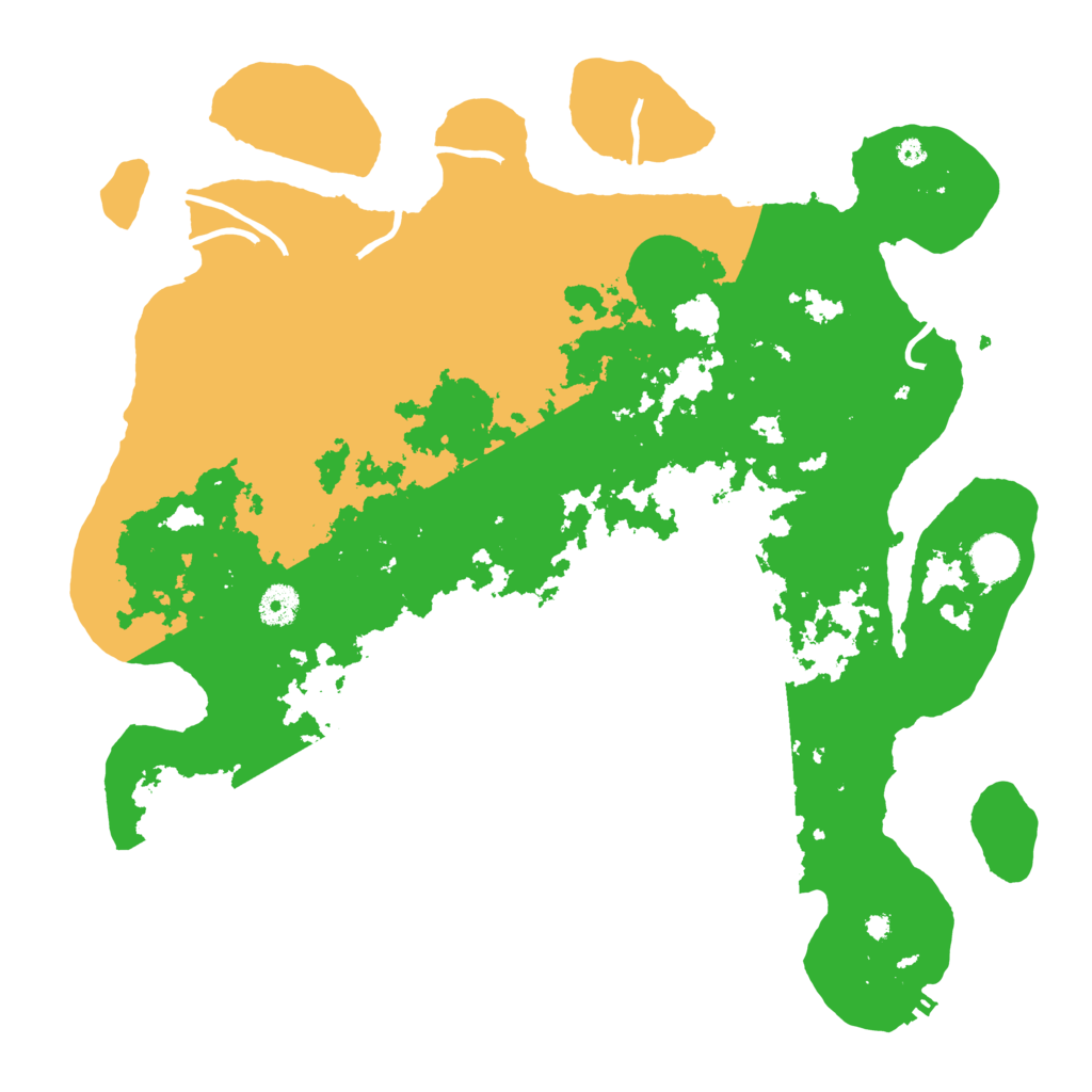 Biome Rust Map: Procedural Map, Size: 4000, Seed: 4694033
