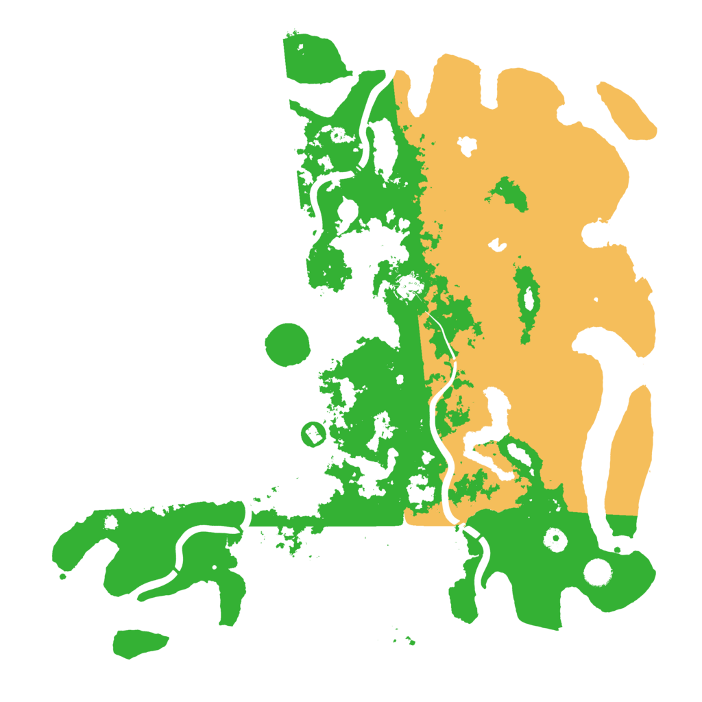 Biome Rust Map: Procedural Map, Size: 4500, Seed: 4993068