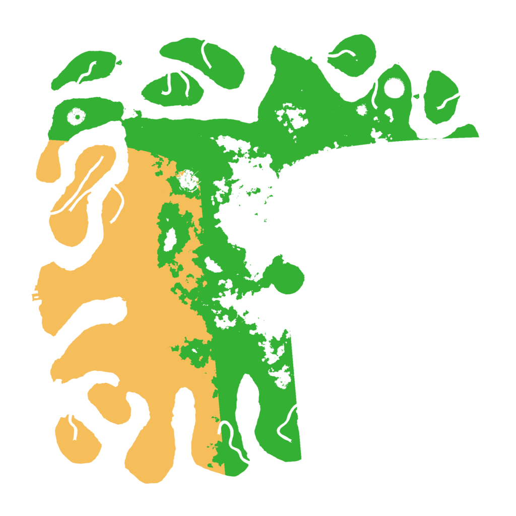 Biome Rust Map: Procedural Map, Size: 4500, Seed: 231845