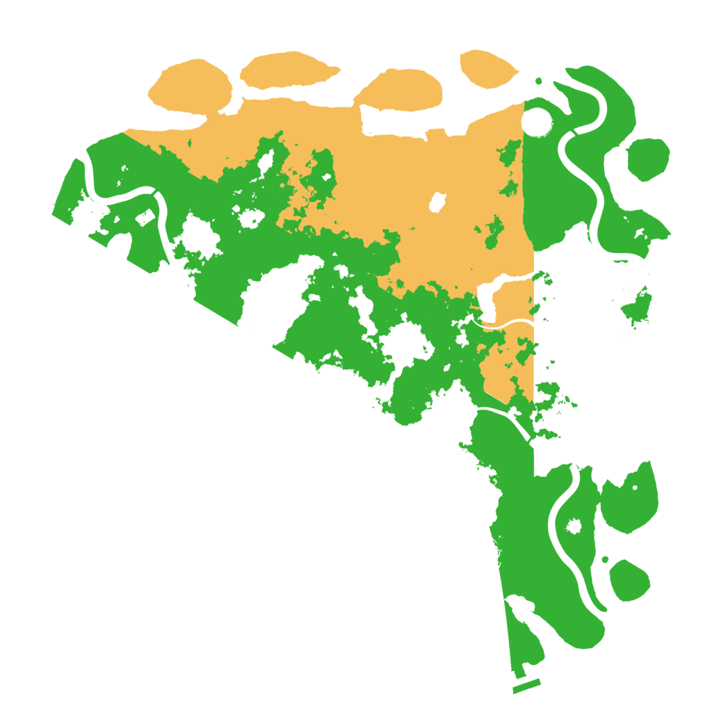 Biome Rust Map: Procedural Map, Size: 4250, Seed: 1011285