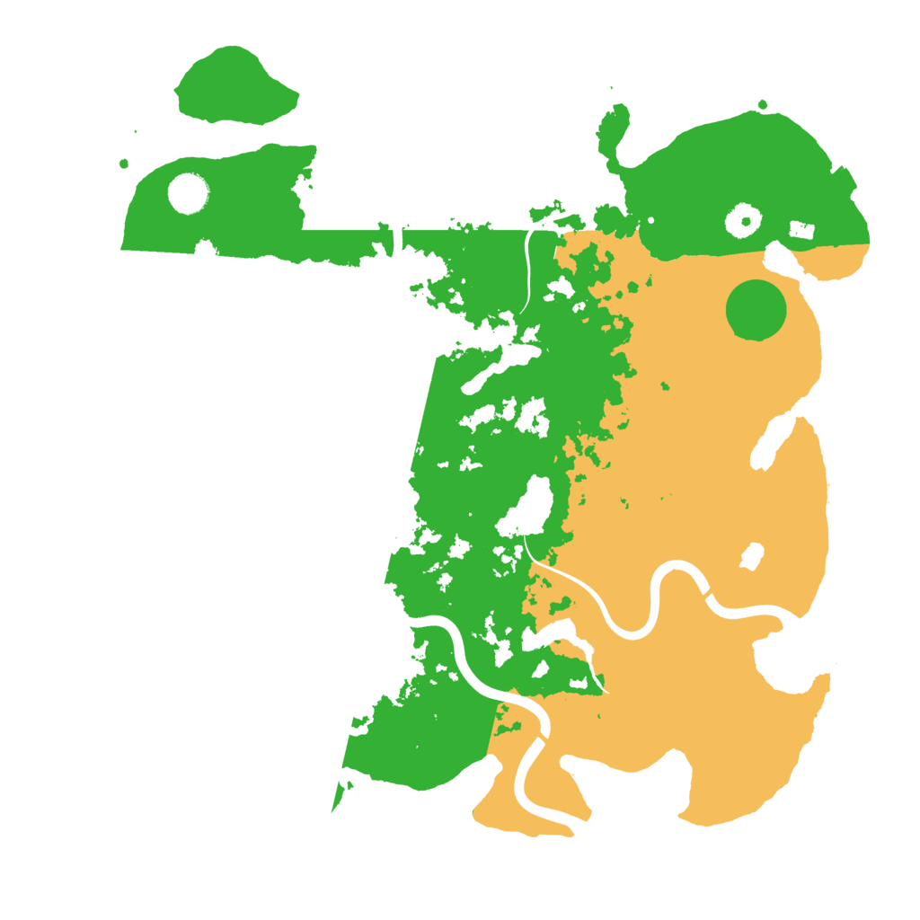 Biome Rust Map: Procedural Map, Size: 4000, Seed: 5193635