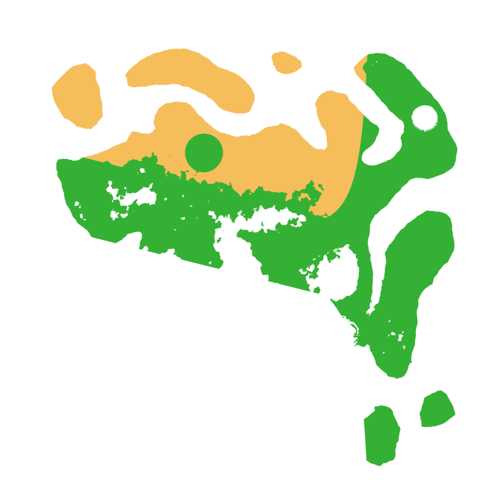 Biome Rust Map: Barren, Size: 3500, Seed: 5902747