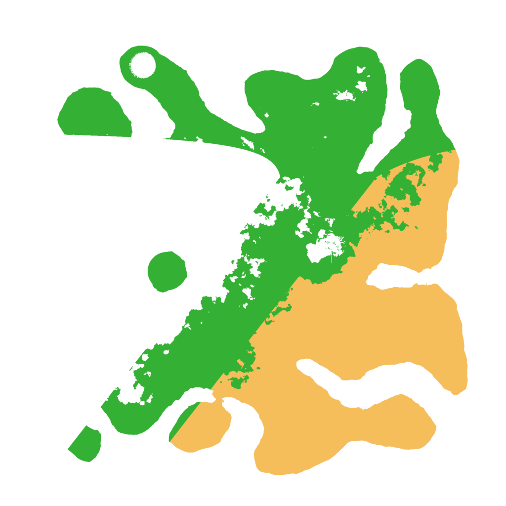 Biome Rust Map: Barren, Size: 3500, Seed: 4904387