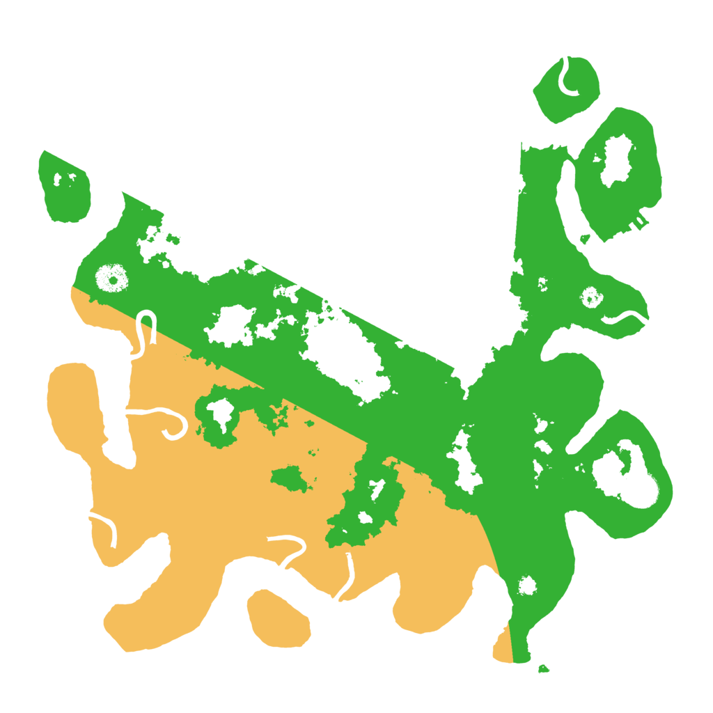 Biome Rust Map: Procedural Map, Size: 3500, Seed: 6044485