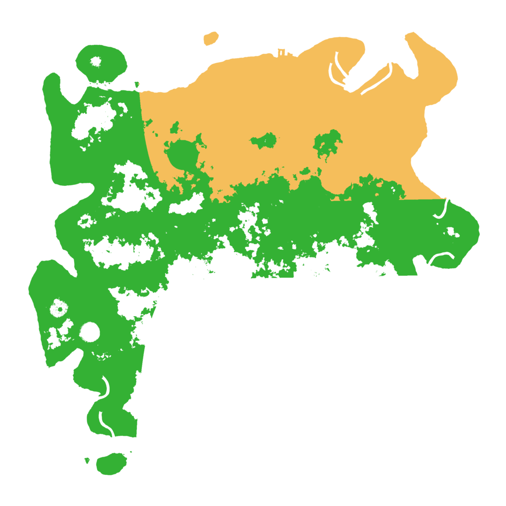 Biome Rust Map: Procedural Map, Size: 4500, Seed: 5131513