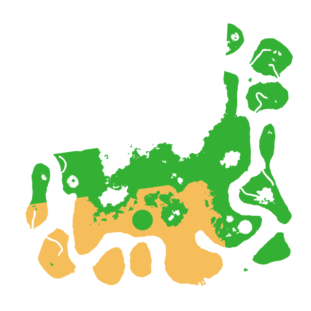 Biome Rust Map: Procedural Map, Size: 4000, Seed: 3877151