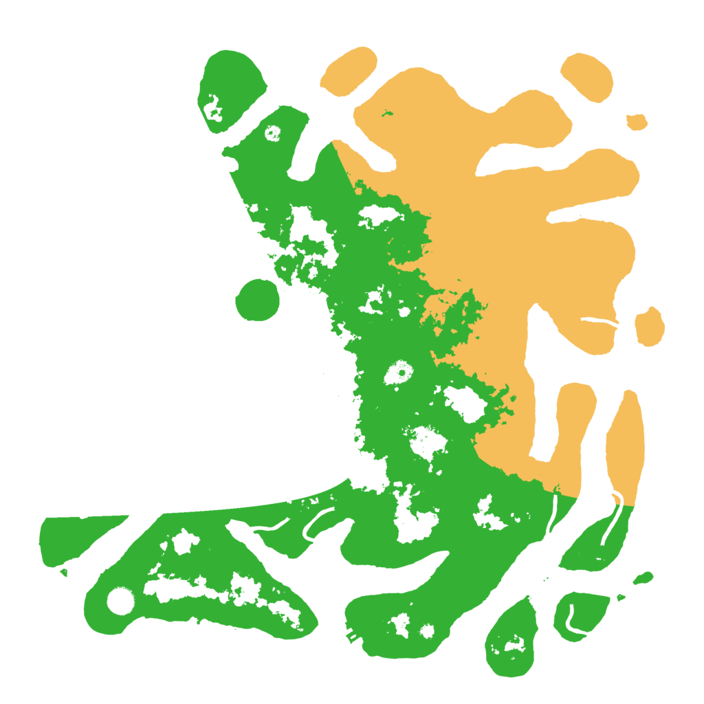 Biome Rust Map: Procedural Map, Size: 4500, Seed: 1918594