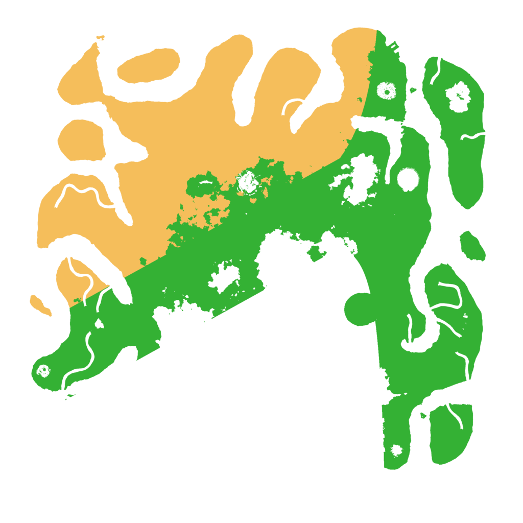 Biome Rust Map: Procedural Map, Size: 4250, Seed: 1095386