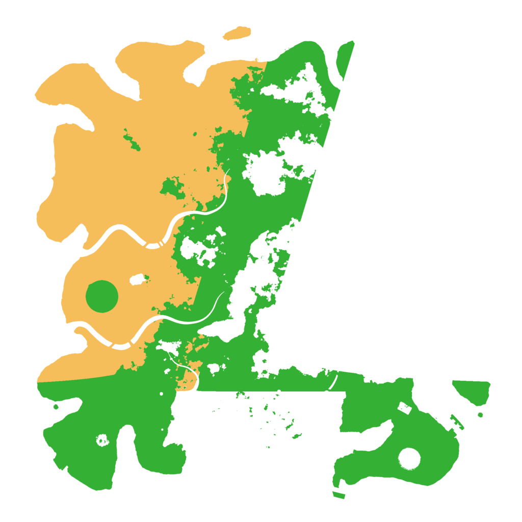 Biome Rust Map: Procedural Map, Size: 4250, Seed: 4704327