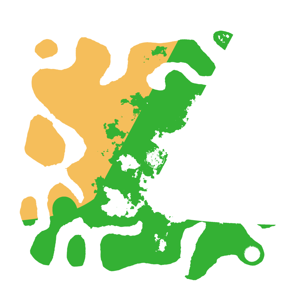 Biome Rust Map: Barren, Size: 3500, Seed: 3467313