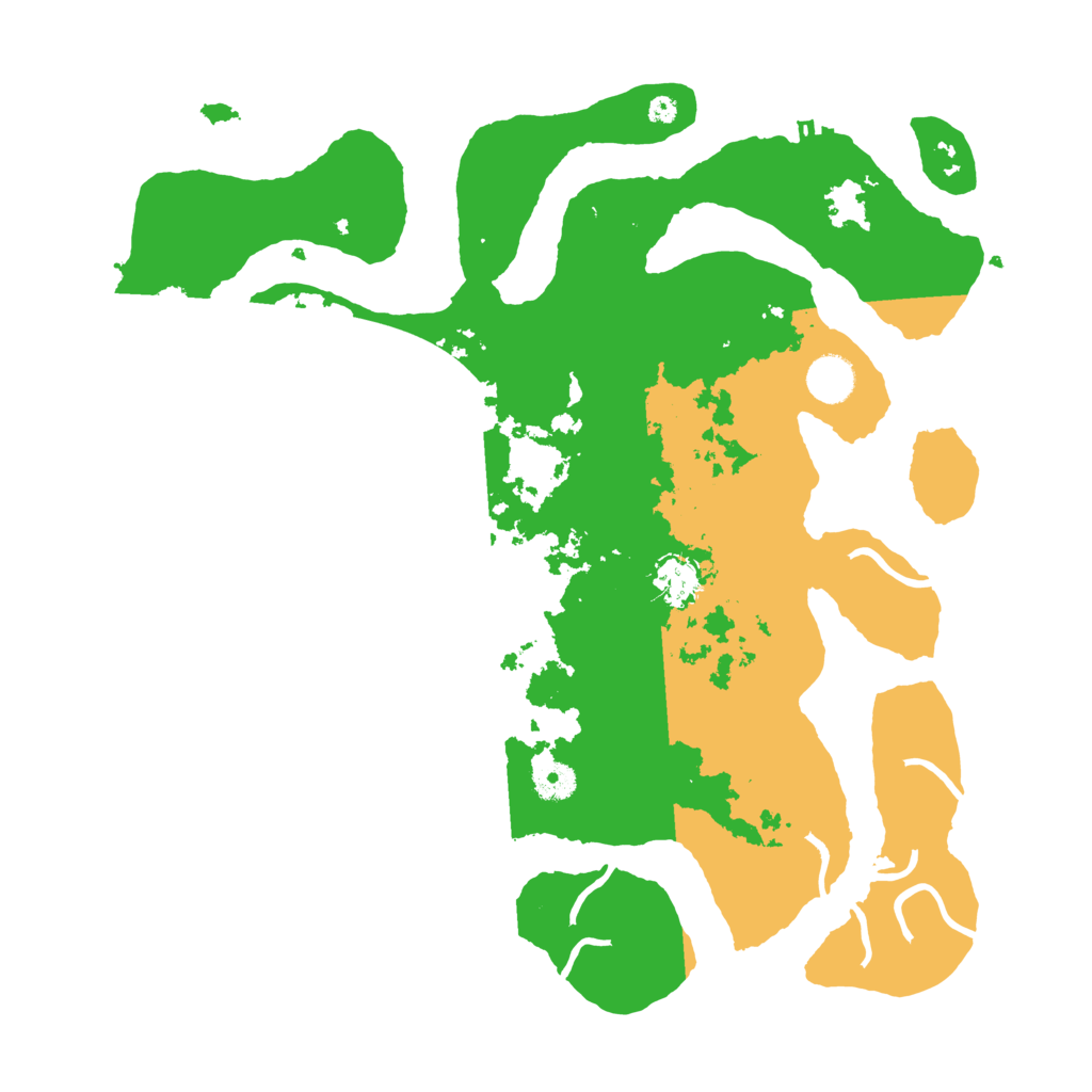 Biome Rust Map: Procedural Map, Size: 4000, Seed: 6150523