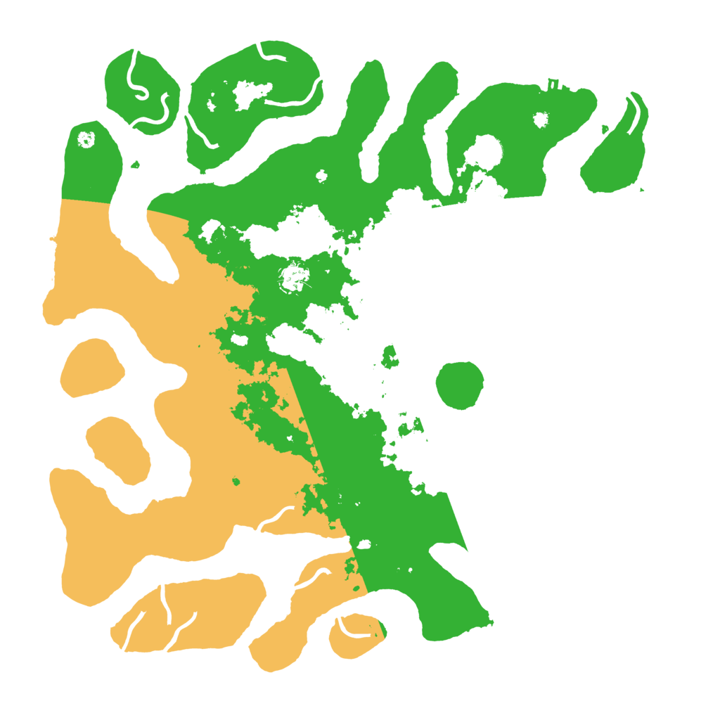 Biome Rust Map: Procedural Map, Size: 4250, Seed: 6166168