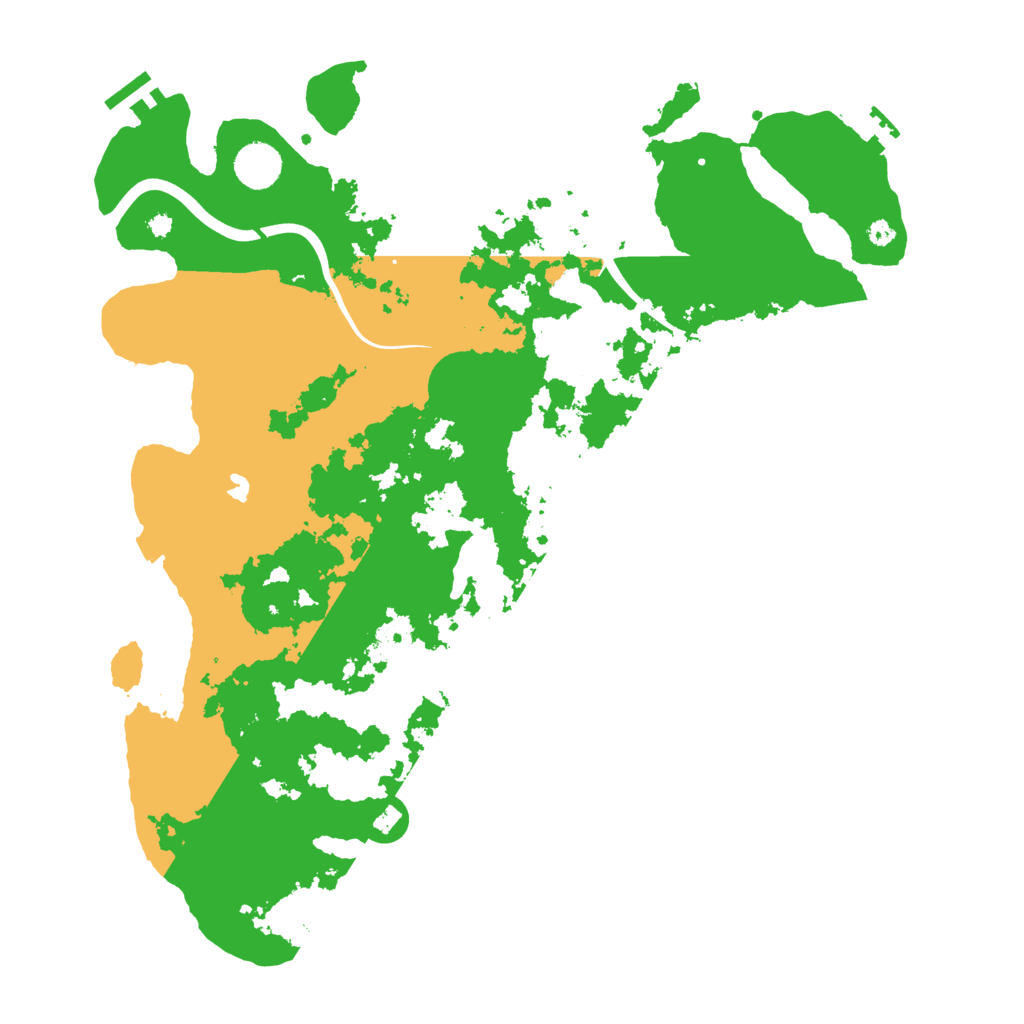 Biome Rust Map: Procedural Map, Size: 4000, Seed: 1578391