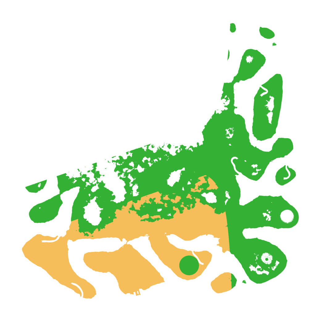 Biome Rust Map: Procedural Map, Size: 4250, Seed: 496128