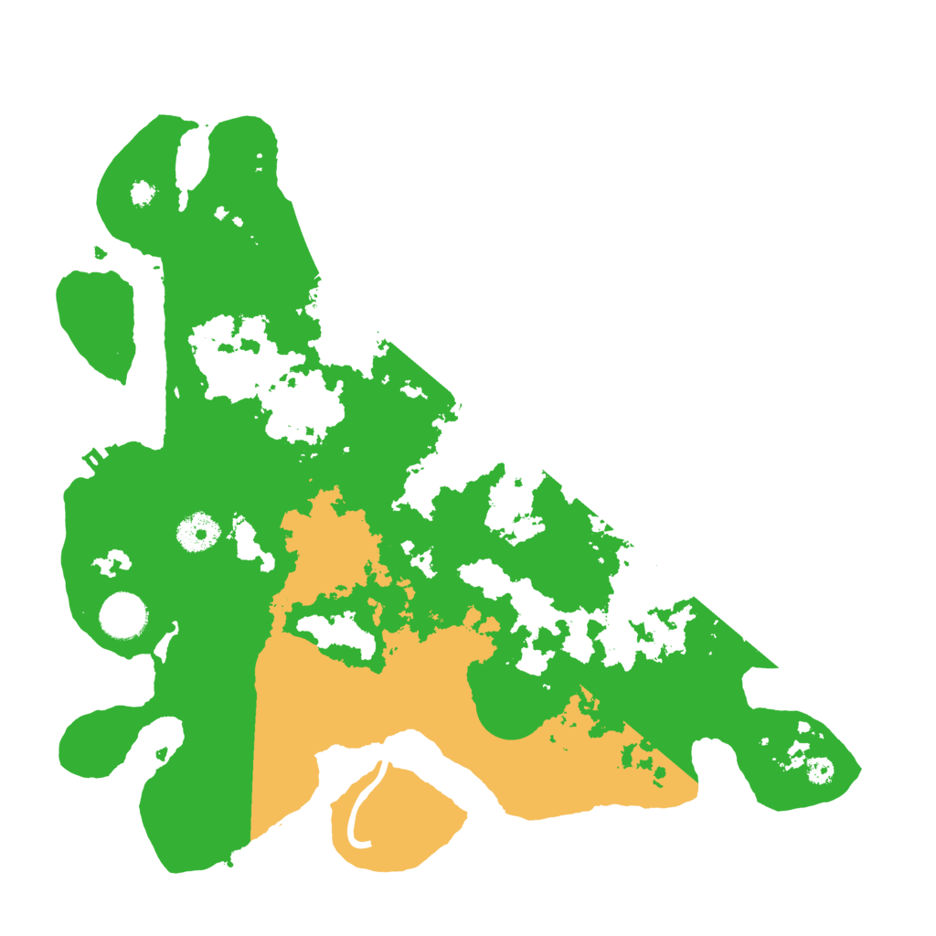 Biome Rust Map: Procedural Map, Size: 3500, Seed: 4678577