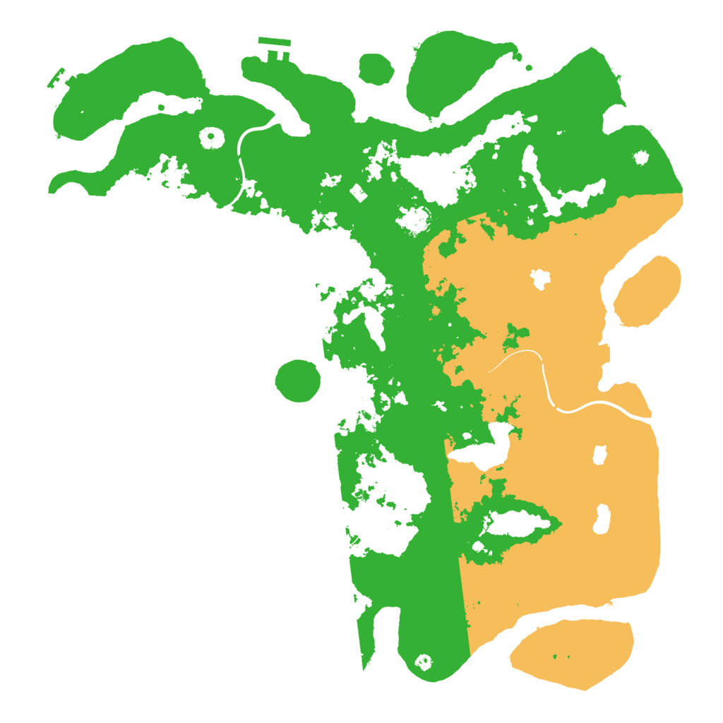 Biome Rust Map: Procedural Map, Size: 4500, Seed: 691388