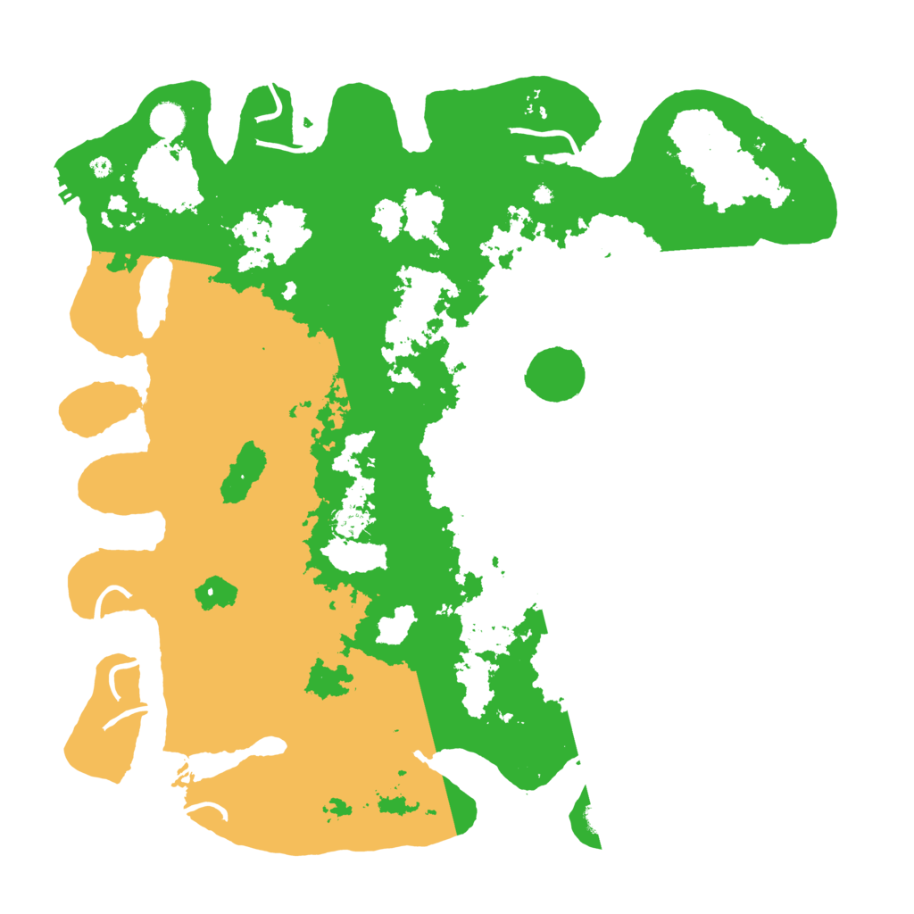 Biome Rust Map: Procedural Map, Size: 4500, Seed: 2799024