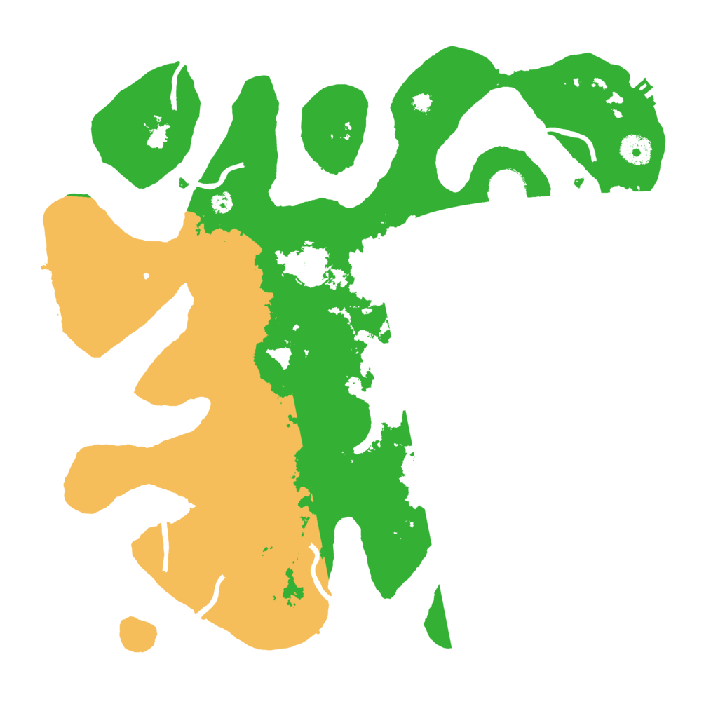 Biome Rust Map: Procedural Map, Size: 3500, Seed: 5594082