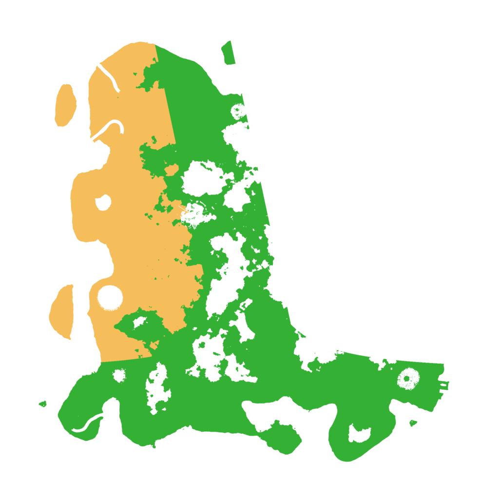Biome Rust Map: Procedural Map, Size: 3500, Seed: 3330275