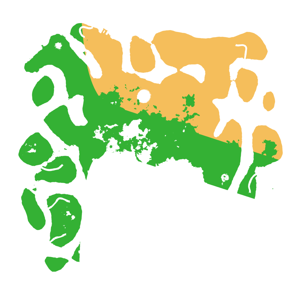 Biome Rust Map: Procedural Map, Size: 4000, Seed: 2159376