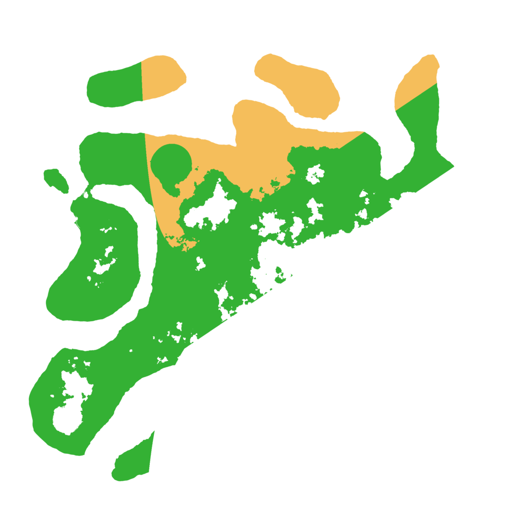 Biome Rust Map: Barren, Size: 3500, Seed: 4156017