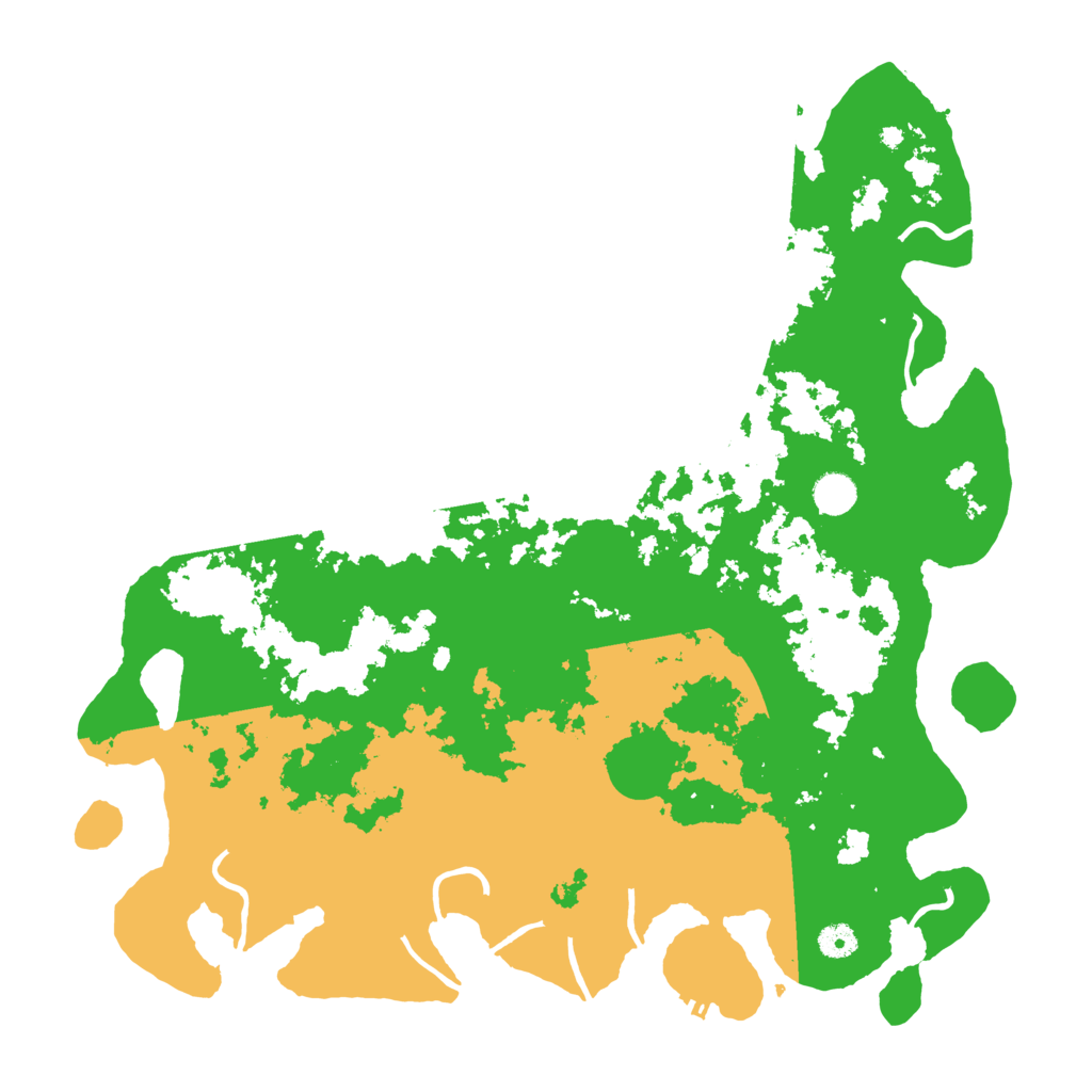 Biome Rust Map: Procedural Map, Size: 4500, Seed: 4952031