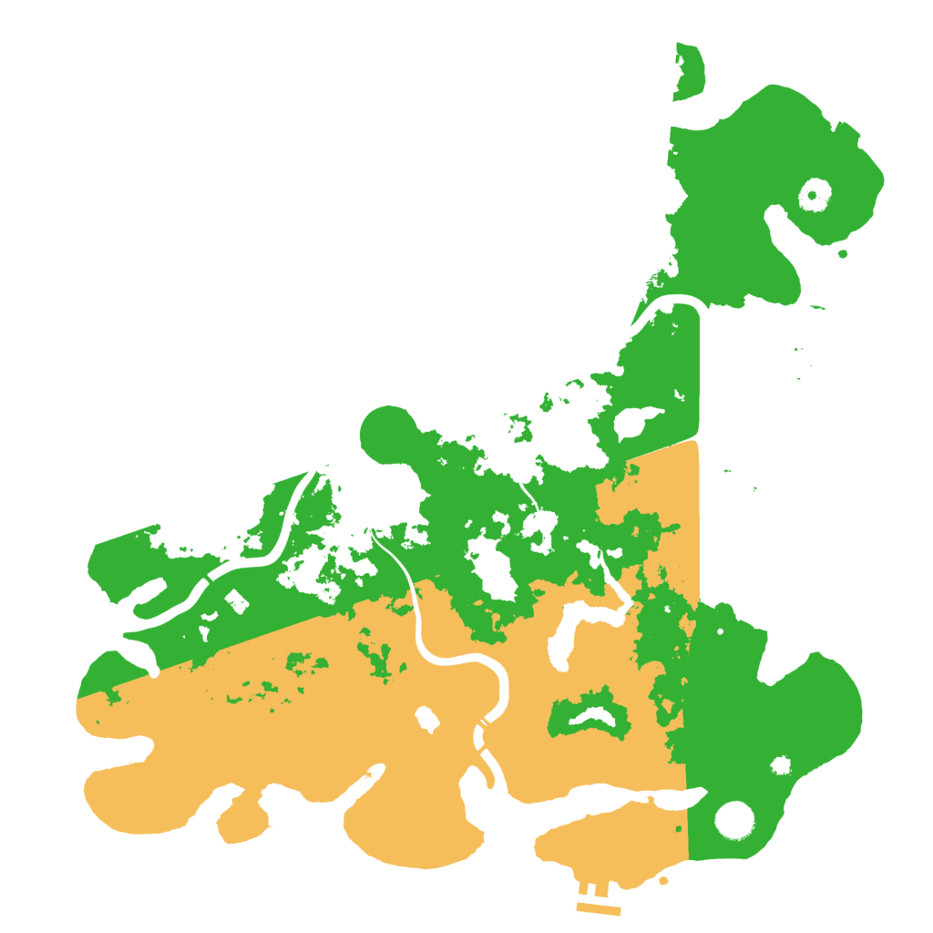 Biome Rust Map: Procedural Map, Size: 4250, Seed: 1003507