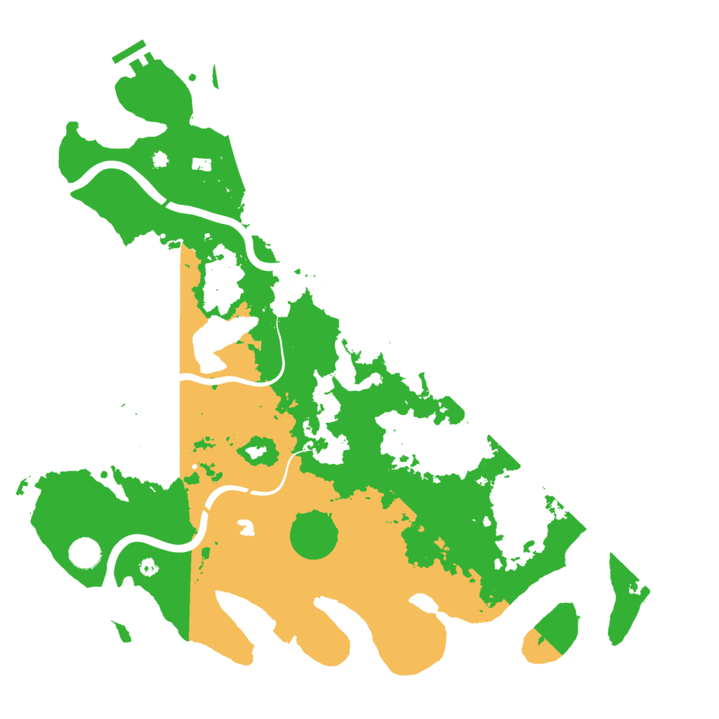 Biome Rust Map: Procedural Map, Size: 4000, Seed: 5581135