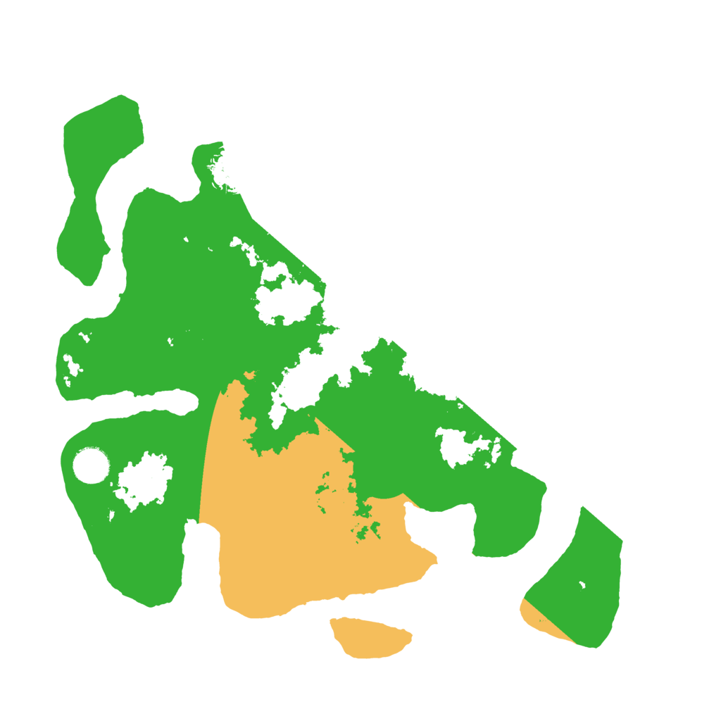 Biome Rust Map: Barren, Size: 3500, Seed: 2647742