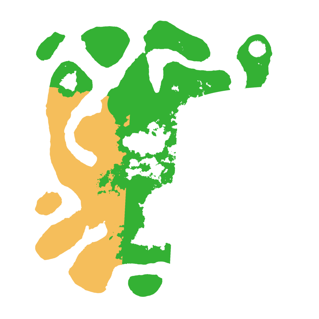 Biome Rust Map: Barren, Size: 3500, Seed: 2188128