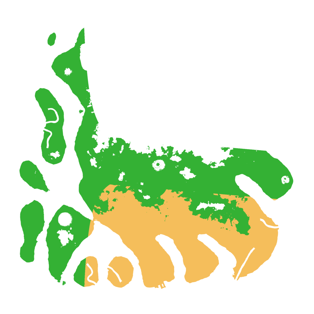 Biome Rust Map: Procedural Map, Size: 4000, Seed: 1751488