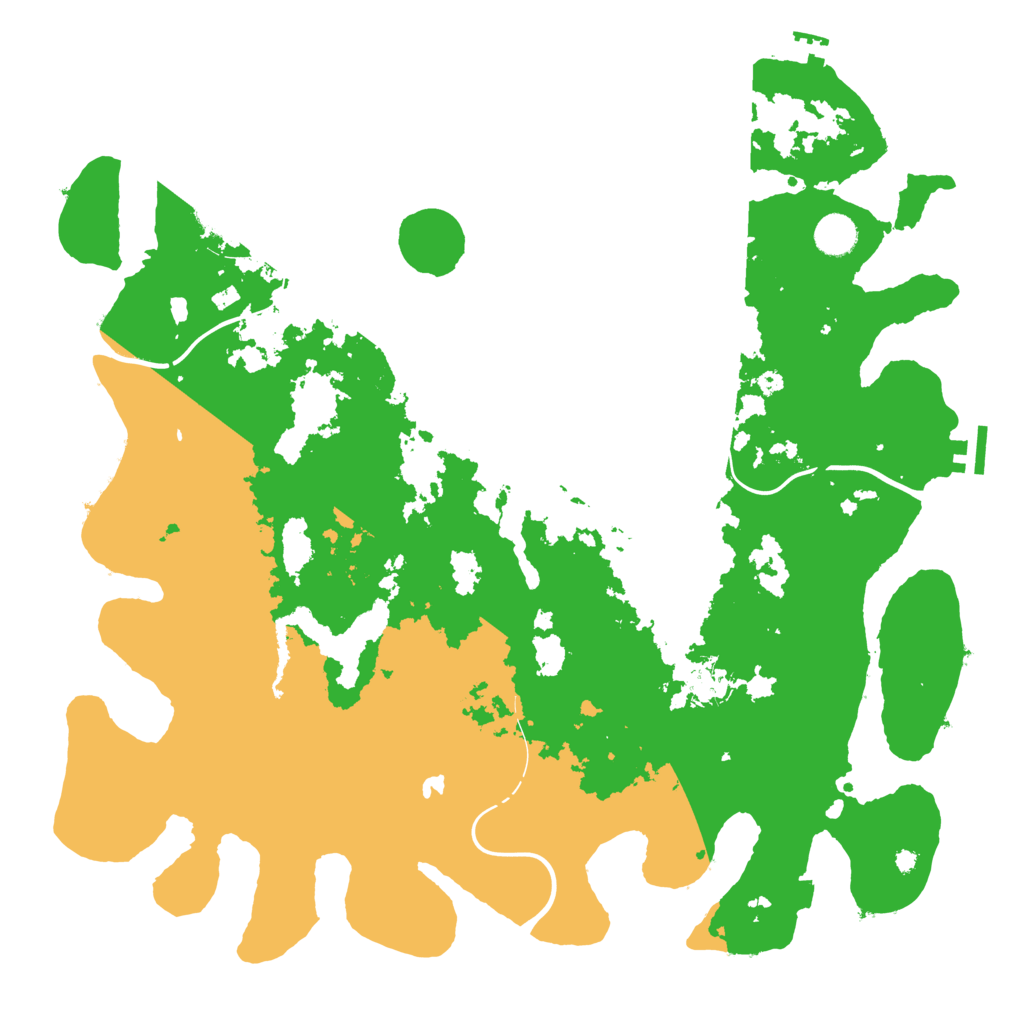 Biome Rust Map: Procedural Map, Size: 4250, Seed: 1545083