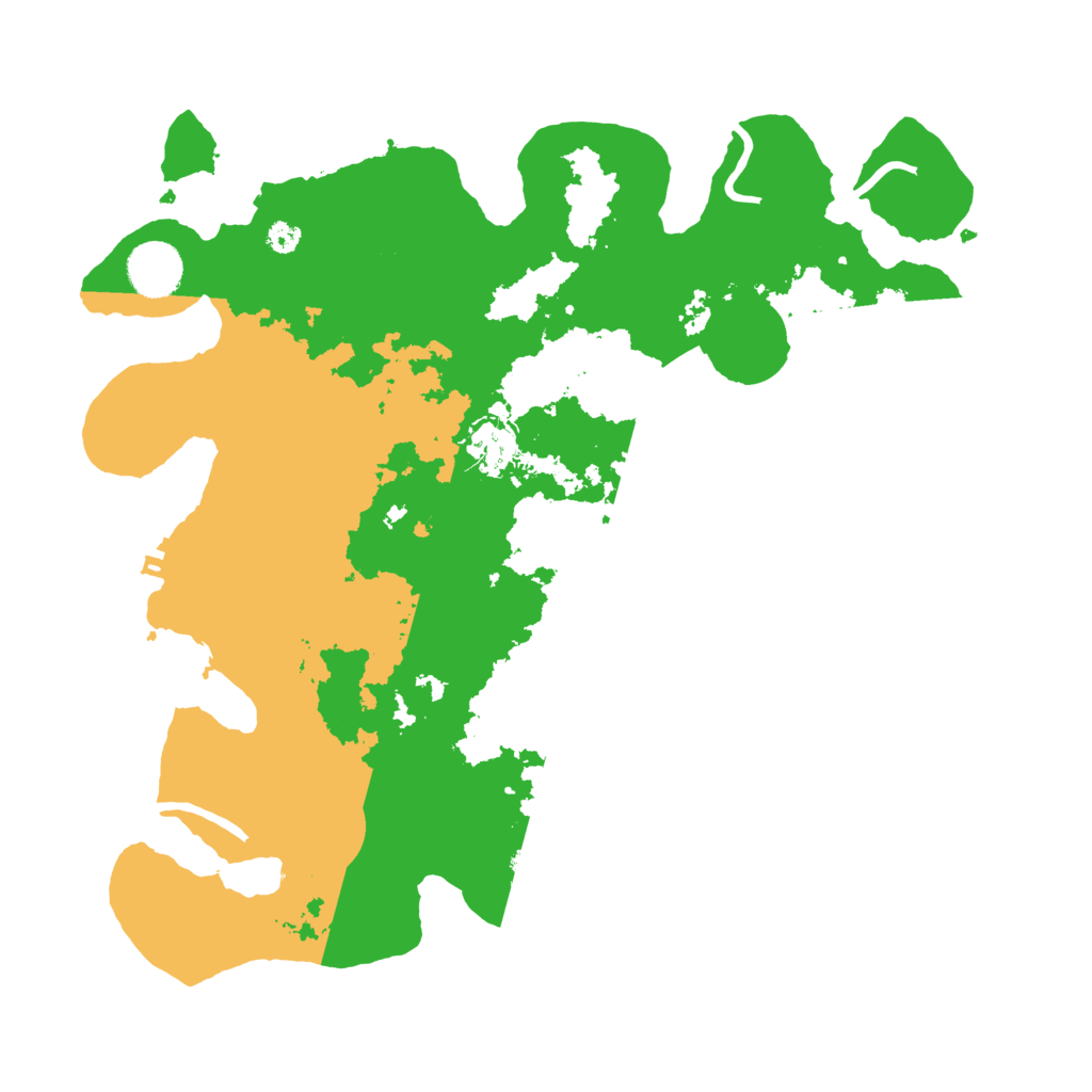 Biome Rust Map: Procedural Map, Size: 3500, Seed: 2130775