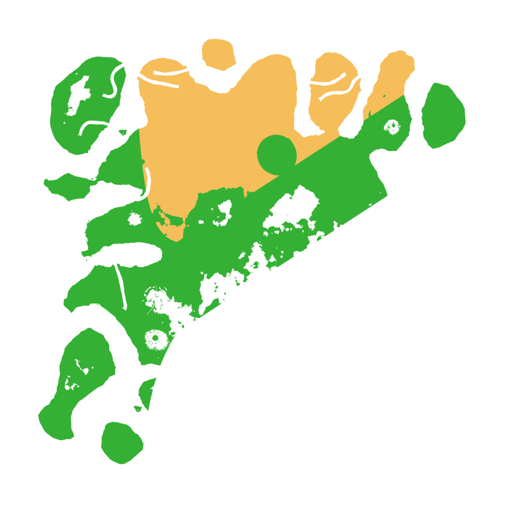 Biome Rust Map: Procedural Map, Size: 3500, Seed: 1942490