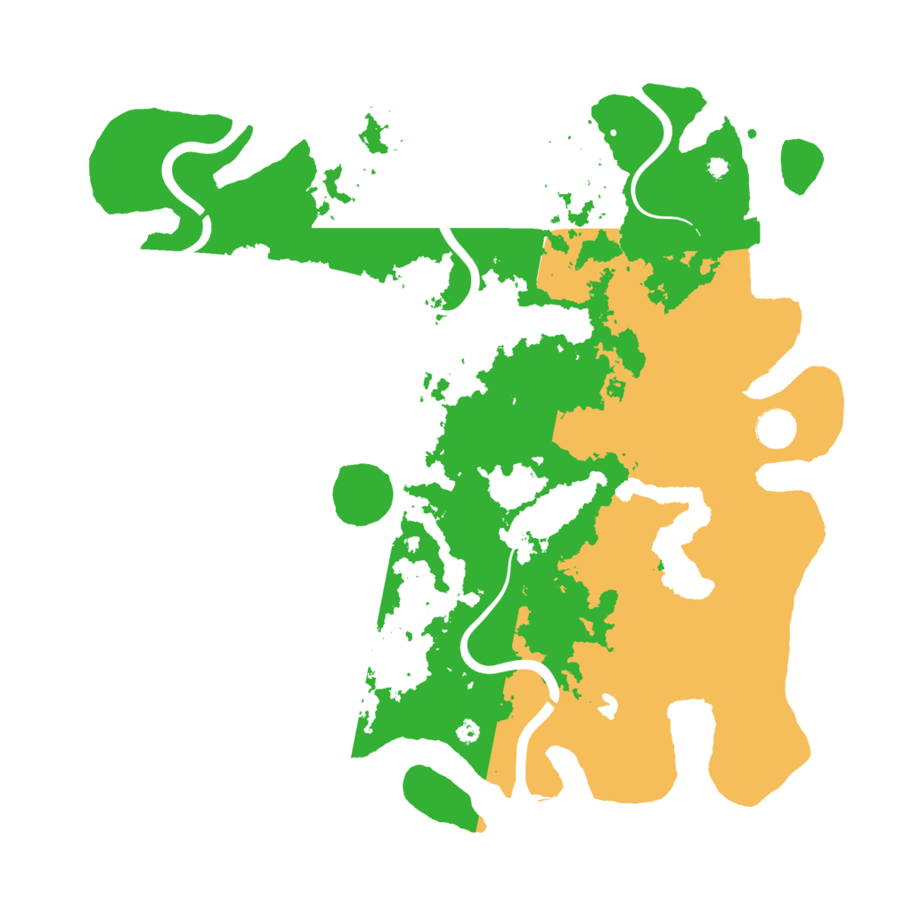 Biome Rust Map: Procedural Map, Size: 4000, Seed: 4695279