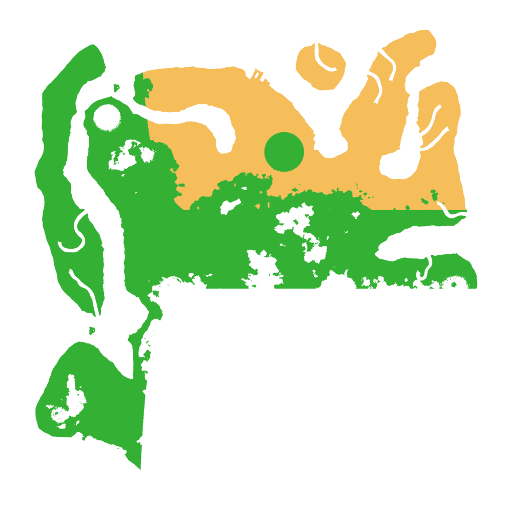 Biome Rust Map: Procedural Map, Size: 3500, Seed: 1126526