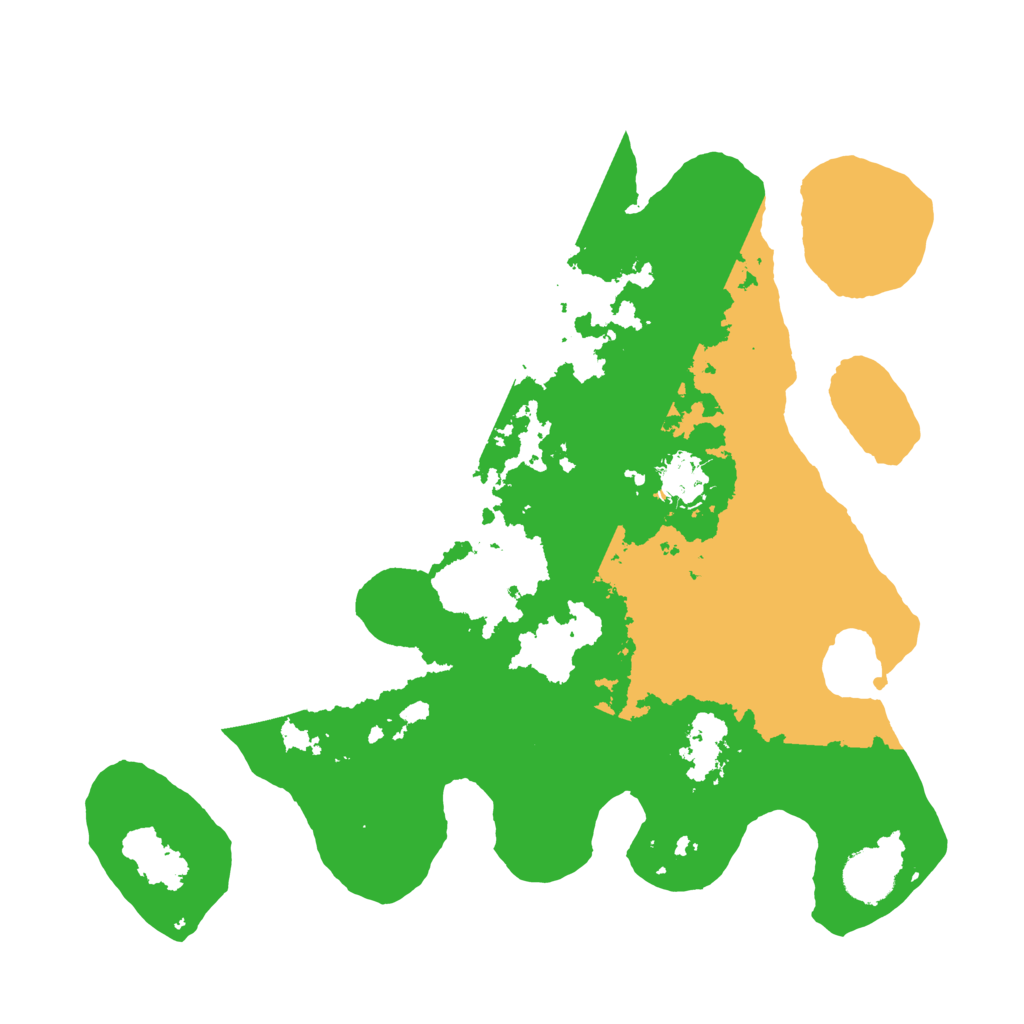 Biome Rust Map: Barren, Size: 3500, Seed: 3838642