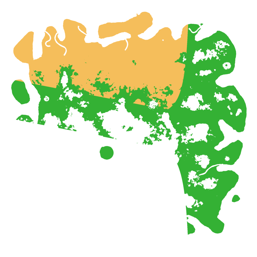 Biome Rust Map: Procedural Map, Size: 5050, Seed: 6738