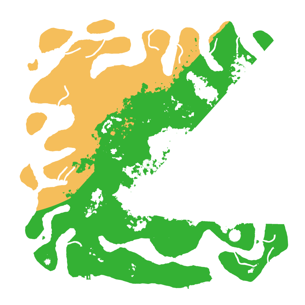 Biome Rust Map: Procedural Map, Size: 4500, Seed: 2498556