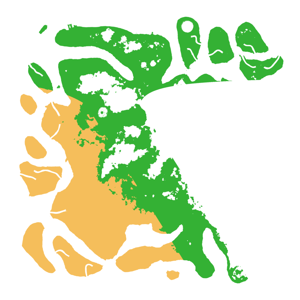 Biome Rust Map: Procedural Map, Size: 4500, Seed: 6312390