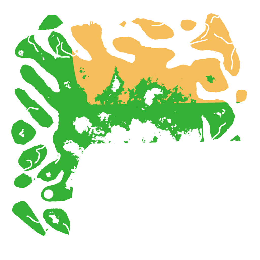 Biome Rust Map: Procedural Map, Size: 5000, Seed: 50505