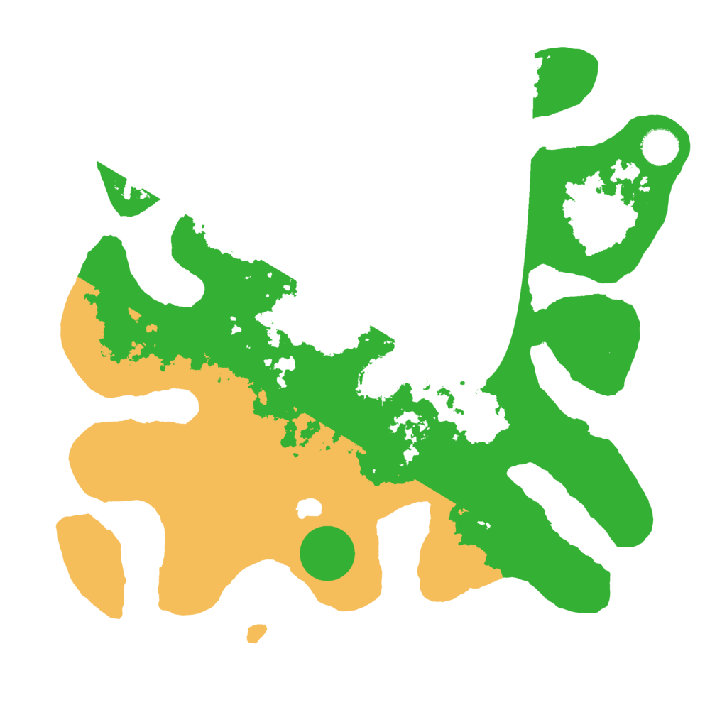 Biome Rust Map: Barren, Size: 3500, Seed: 2775643